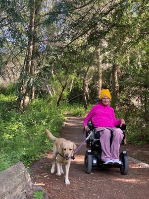 BORP-photo-Hiking-on-wooded-trail