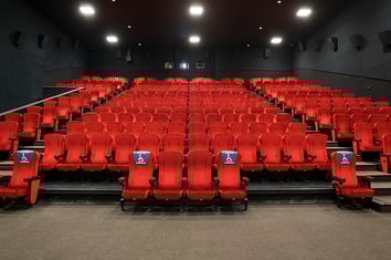 accessible seating movie theater - iStockPhoto 