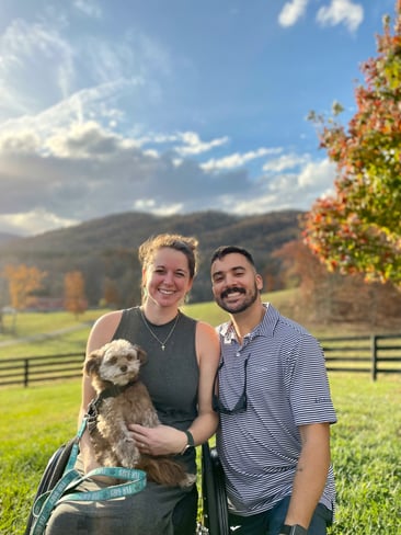 Kristin Beale and husband