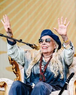 Joni Mitchell via The New York Times