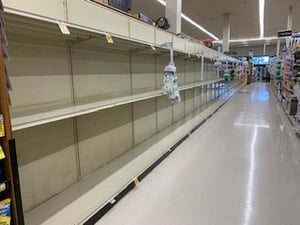 Empty Shopping Aisles