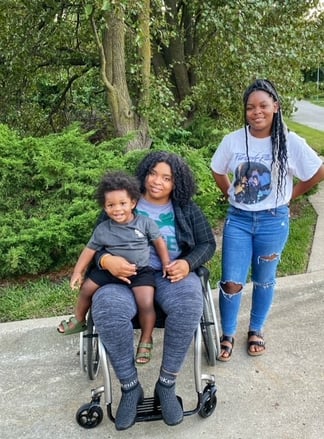 Tyra and family