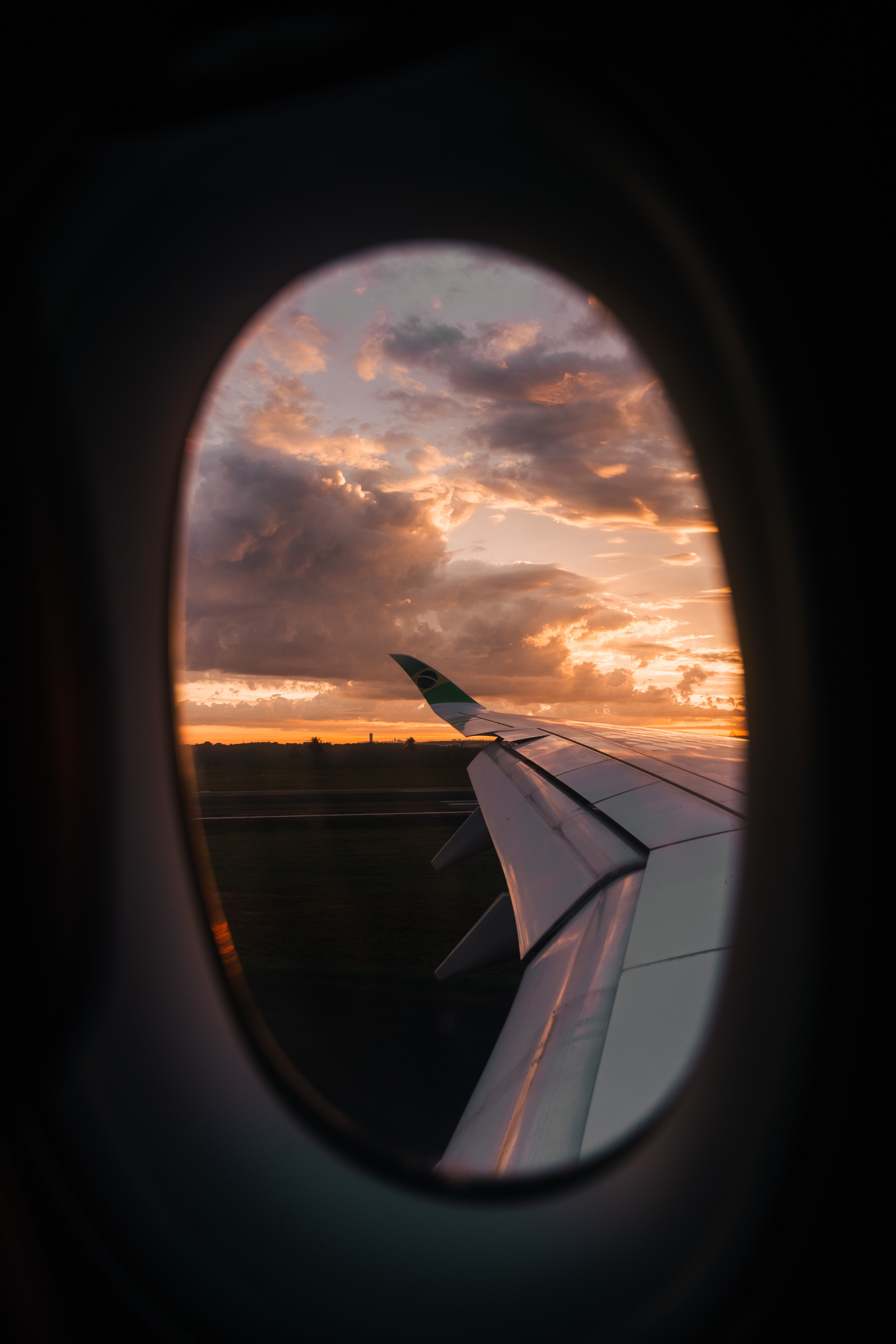 airplane window