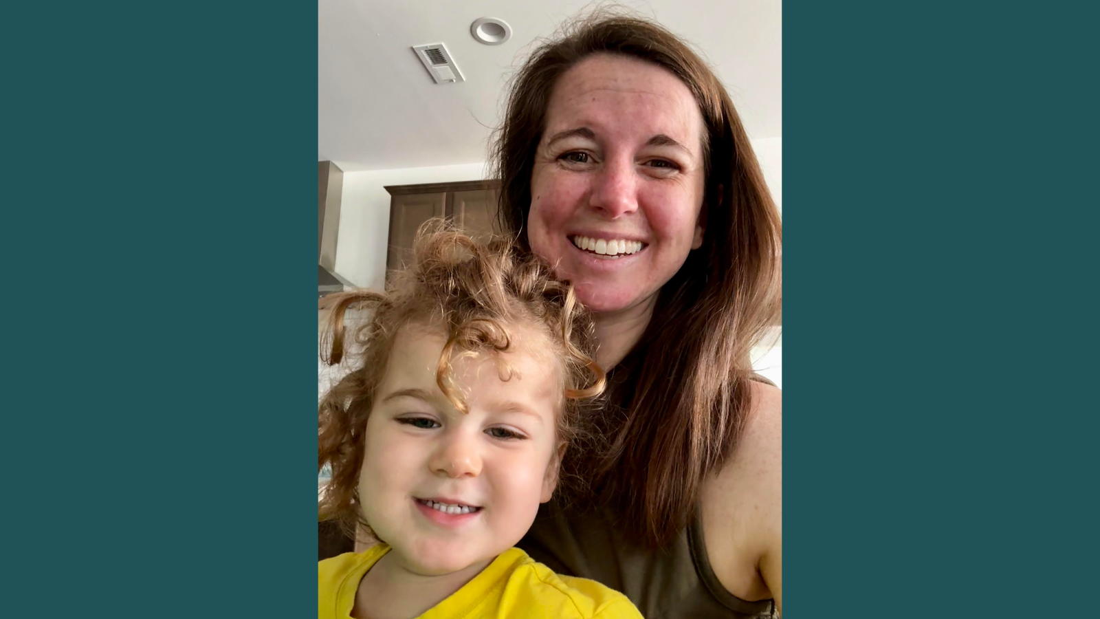 Kristin Beale and son