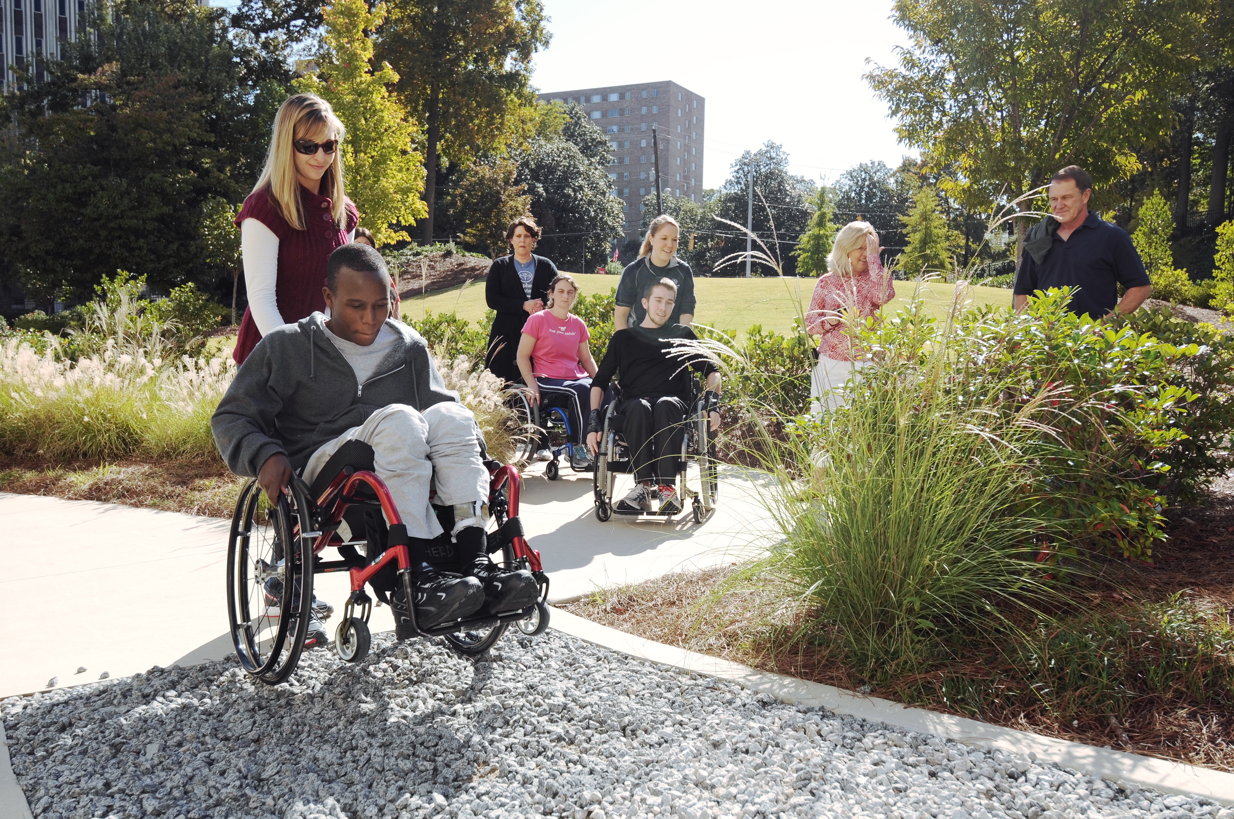 wheelchair users and personal care assistants